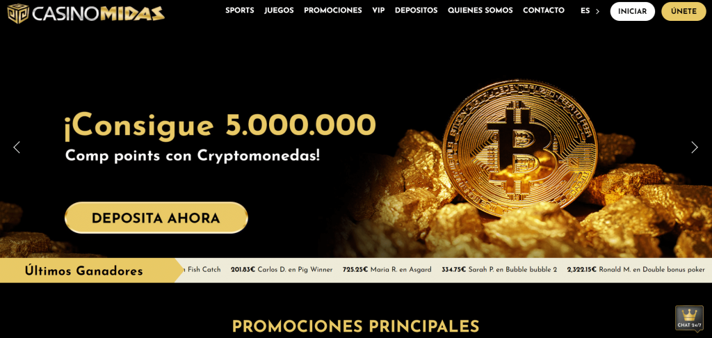 Casino Midas – mejores juegos en línea por dinero